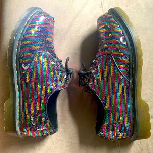 Sequin Doc Martens!